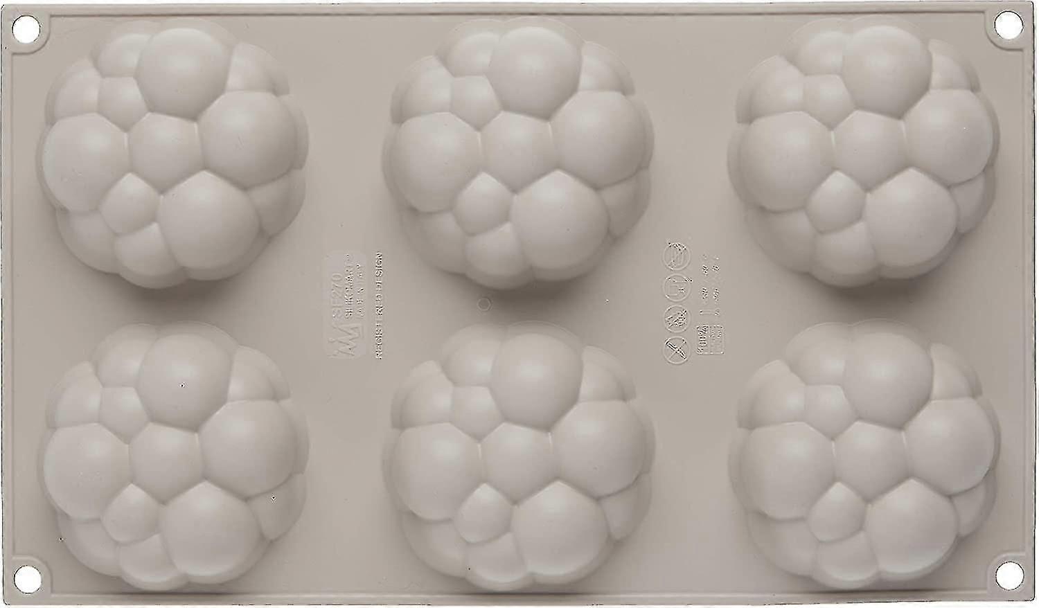 Gray Cloud Silicone Mold 6 Grids
