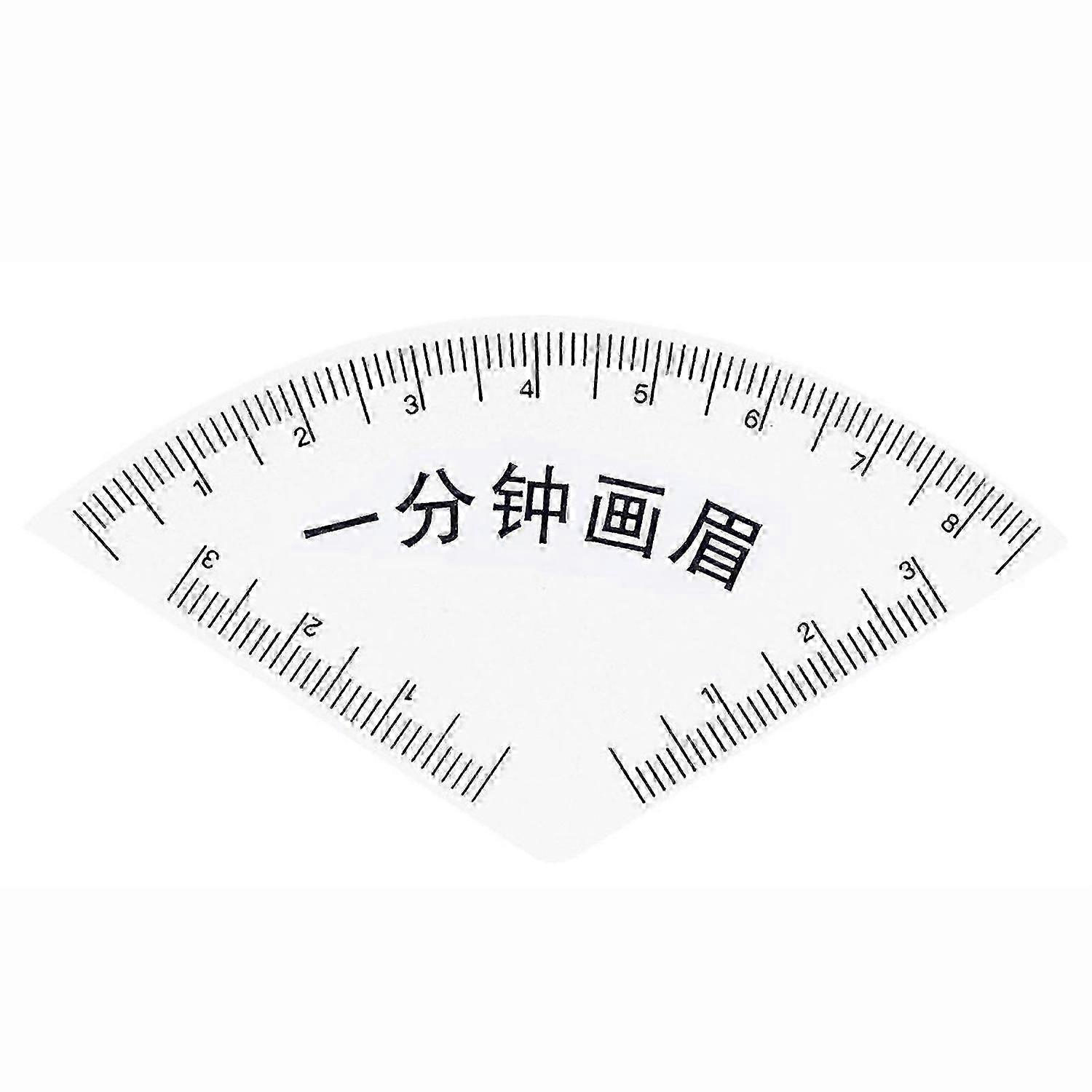 Fast Drawing Eyebrow Design Ruler Reusable Mapping Tool for Microblading Brow Tinting