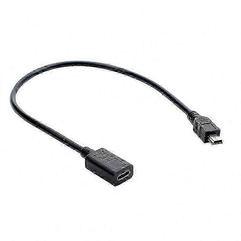 USB C to Mini USB Adapter, Compatible with GoPro Hero 3+ PS3 Controller for Charging Data Sync