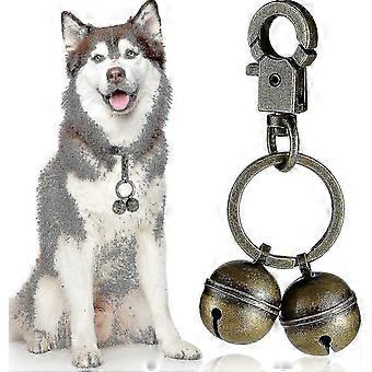 Extra luide messing huisdierbelletjes voor katten en honden, hanger voor aan de halsband (2024)