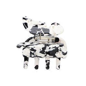 Hair Claws Clips Women Butterfly Shape Hair Clamps Clips Decorative Hair Accessories for Hair StylingWhite Black AQ