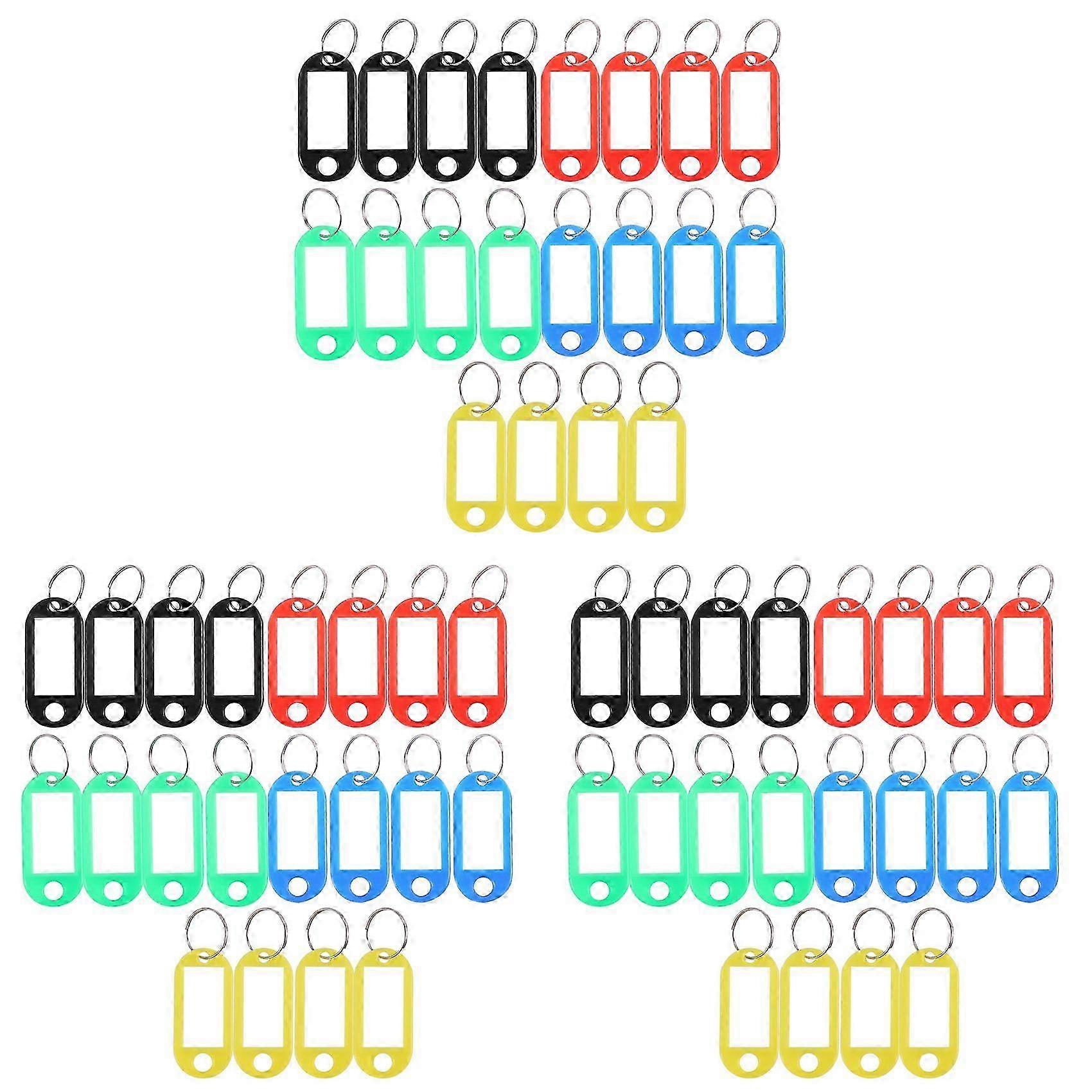 60 X Plastic Key Tag Identification Label