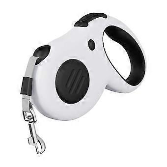 Retractable Dog Leash with LED Light, Poop Bag Dispenser with Bags, 16ft Leash, Anti-Slip Handle, Tangle-Free 360 Rotation, One-Button Brake & Lock, R
