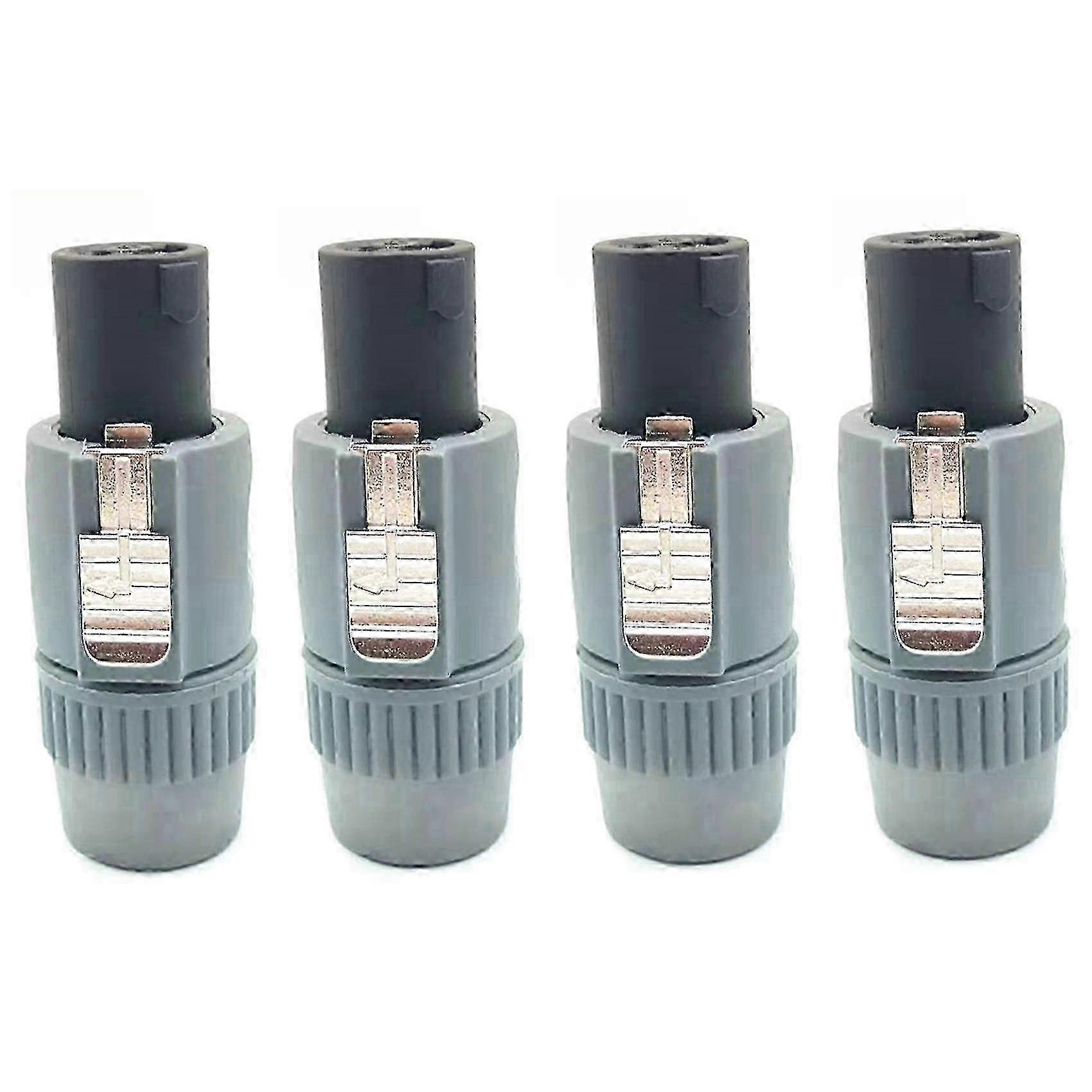 4 pcs high quality speakon connector compatible with speaker