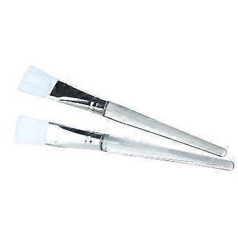 Facial Mask Brush Soft Bristle for Applying Facial Mask 2Pcs Multi Color