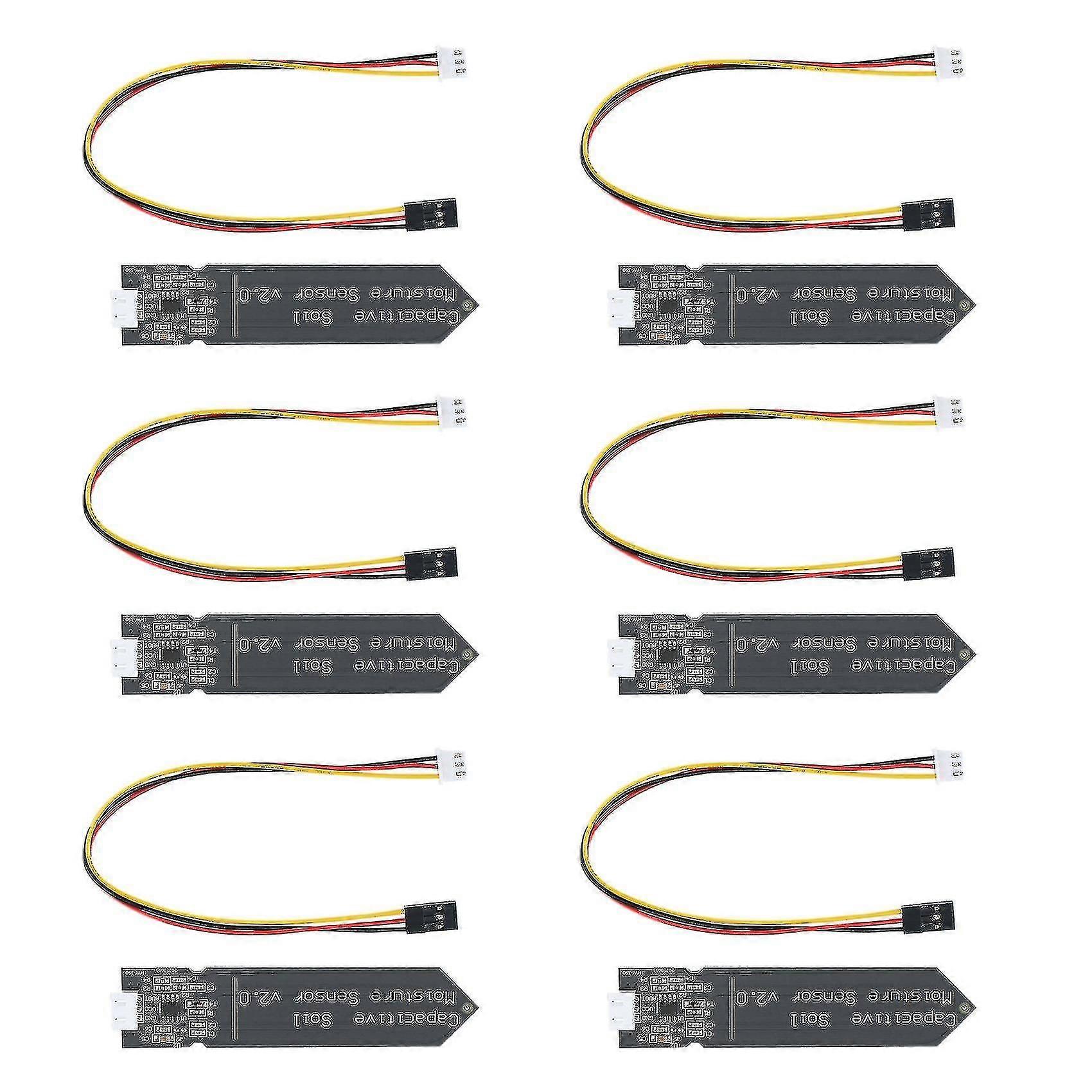 2026 6 Piece Soil Moisture Sensor, Hygrometer Module V2.0