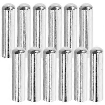 250Pcs Metal Shoelace Tips compatible with Shoelaces DIY Repair Kit in Silver Color