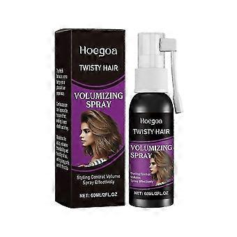 Spray Volumizador para Cabelo - Controle de Oleosidade, Longa Duração, Spray de Estilização Sem Enxágue para Cabelos Frescos e Encorpados