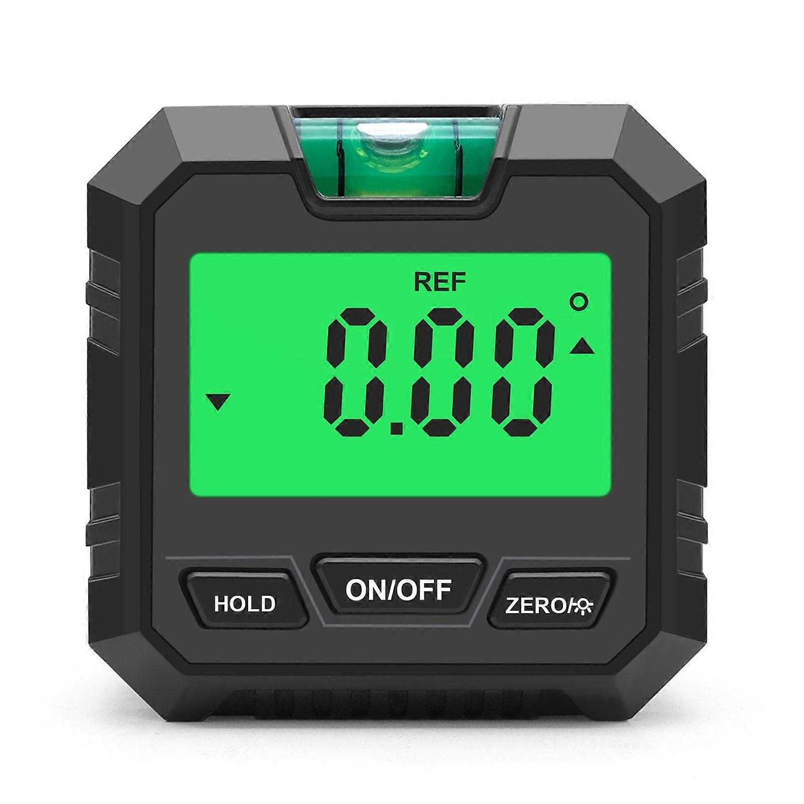 Mini digital protractor with backlight Ultra-Compact Size for Easy Portability. Industrial mechanical engineering alignment
