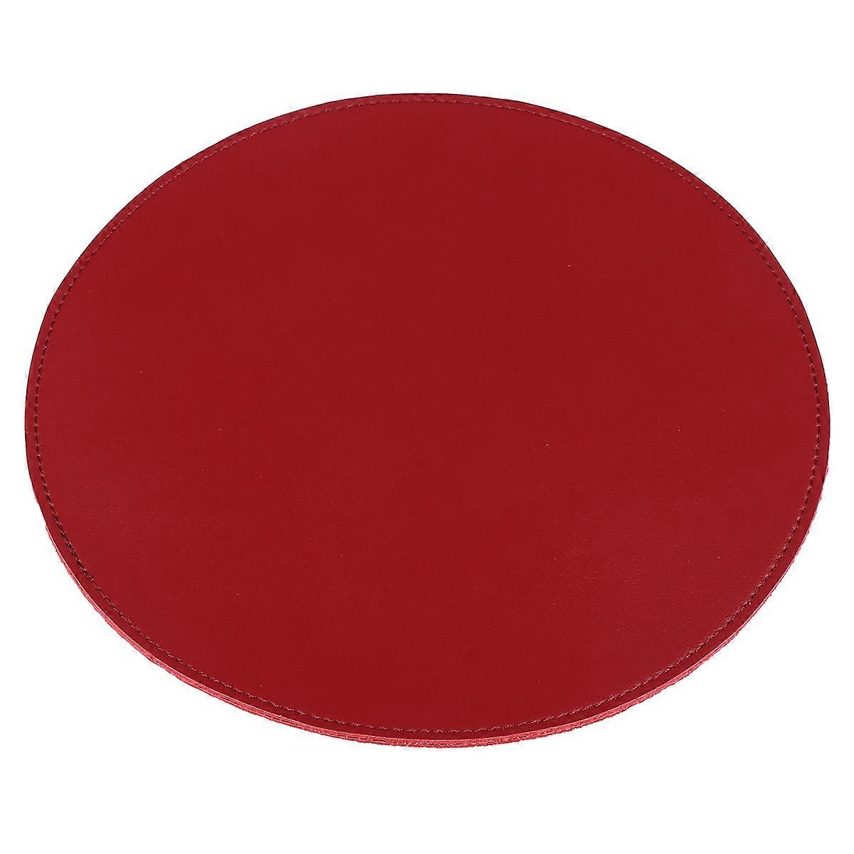 Soft Round Mouse Pad Gaming Mouse Pad for Computer Use Red