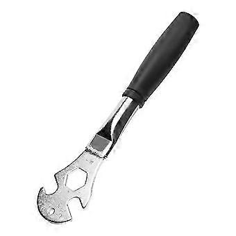 Llave de pedal de bicicleta Herramienta de mantenimiento de pedal de bicicleta de montaña Coche de carretera Extracción del eje delantero y trasero y I