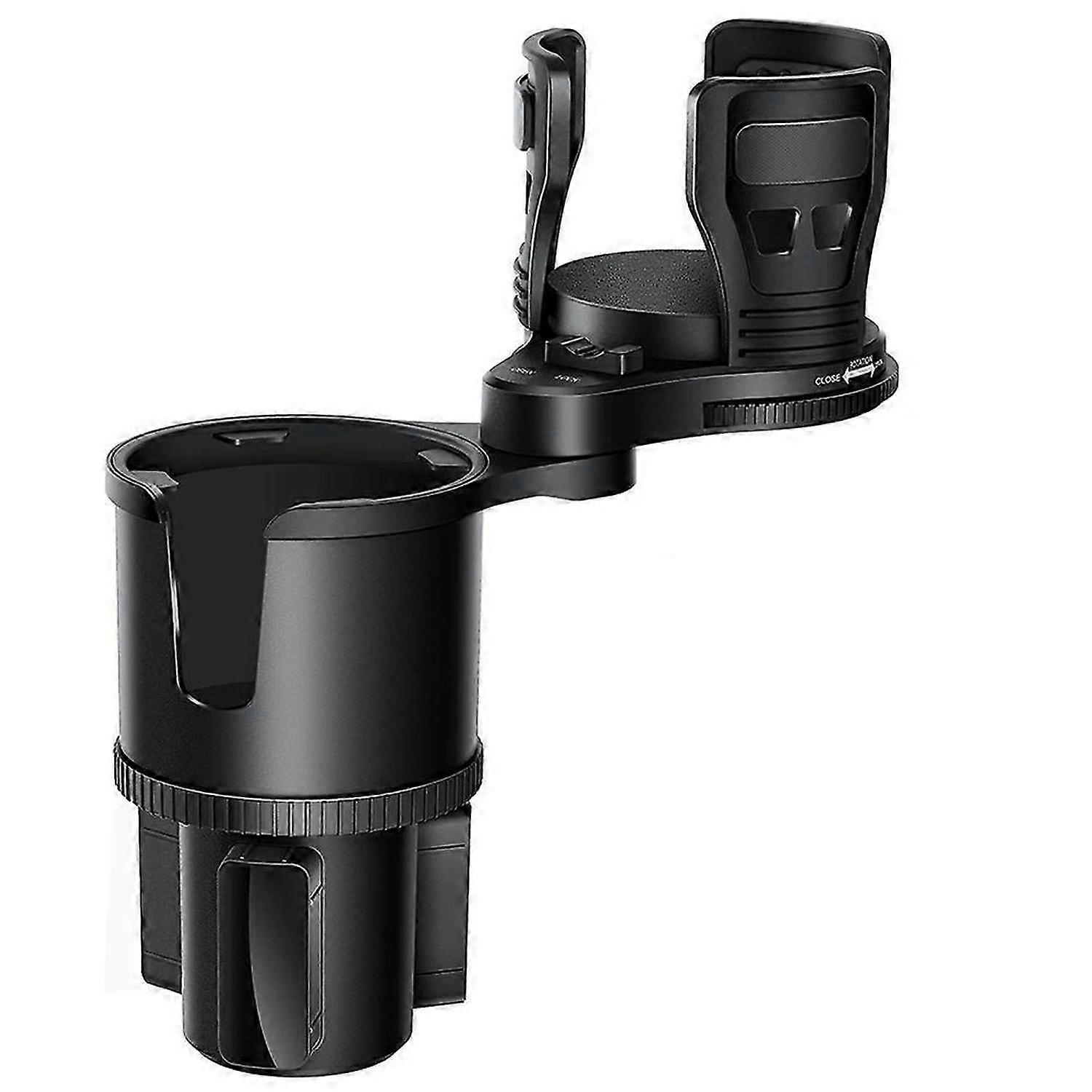 Car Water Cup Holder Multifunctional Rotating Center Console
