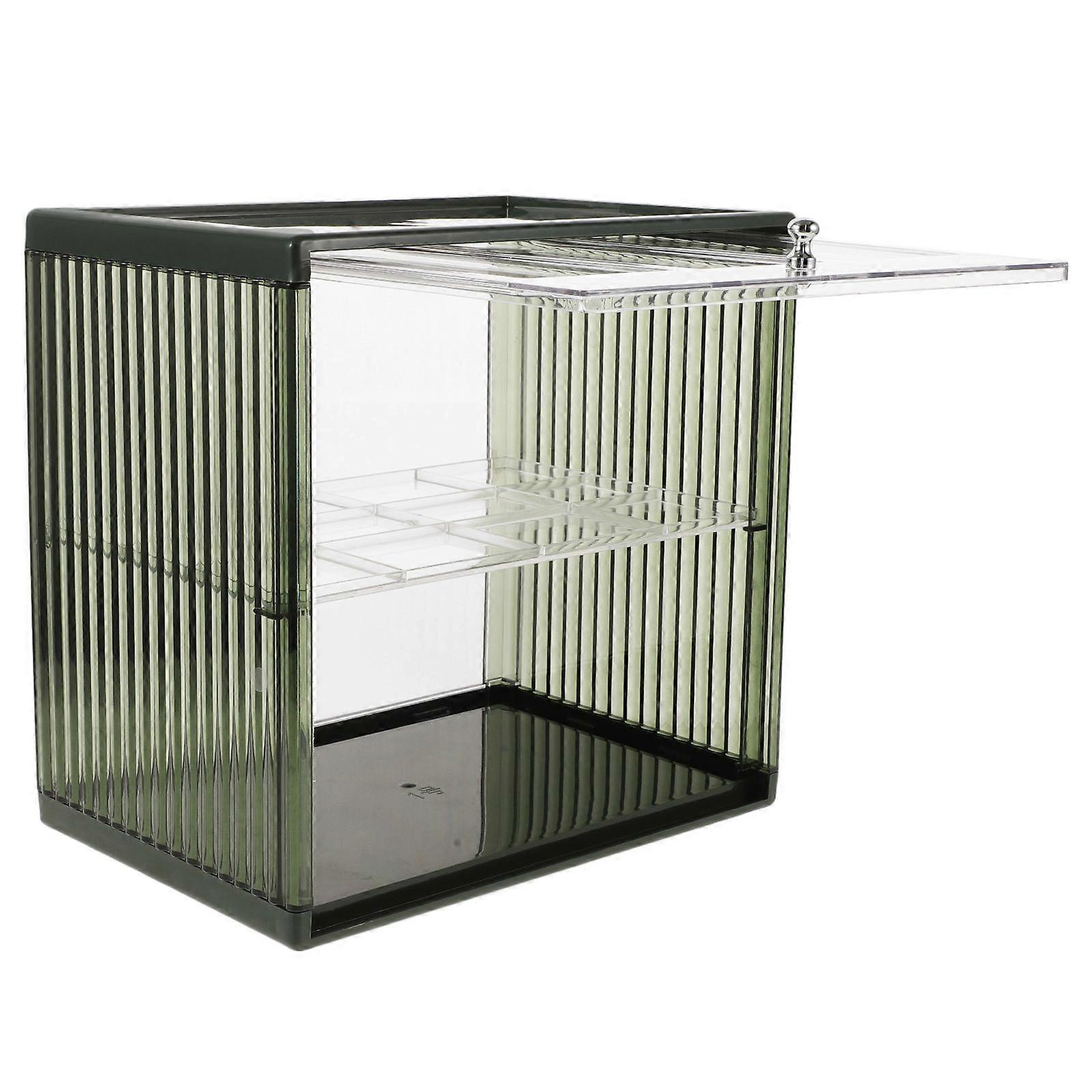Clear Bread Organizer for Bread Storage Double-Layer Kitchen Box