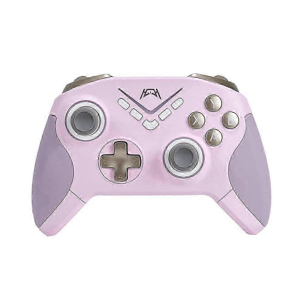 Gamepad Wireless Gaming Controller with Colorful RGB Light Hall Linear Trigger Bluetooth Controller for Switch,PC,F