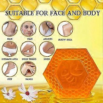Turmeric Honey Soap Bar, Soap Bar, Natural Soap, Moisturising Handmade Soap, Bath Soap, Natural Soap For Moisturizing,Shrinking Pores,Cleaning Skin,Ac