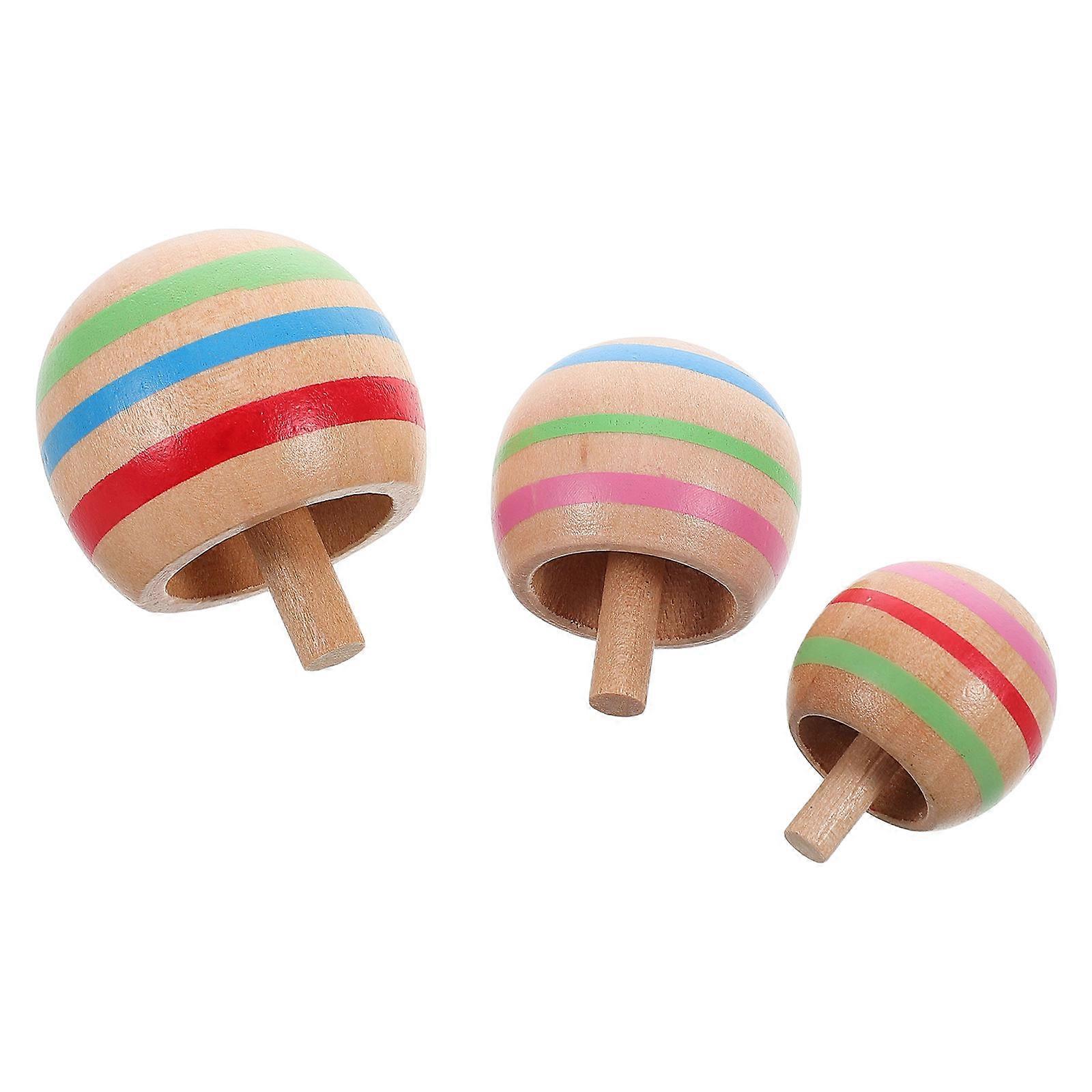 Wooden Spinning Gyro for Durable Educational Play