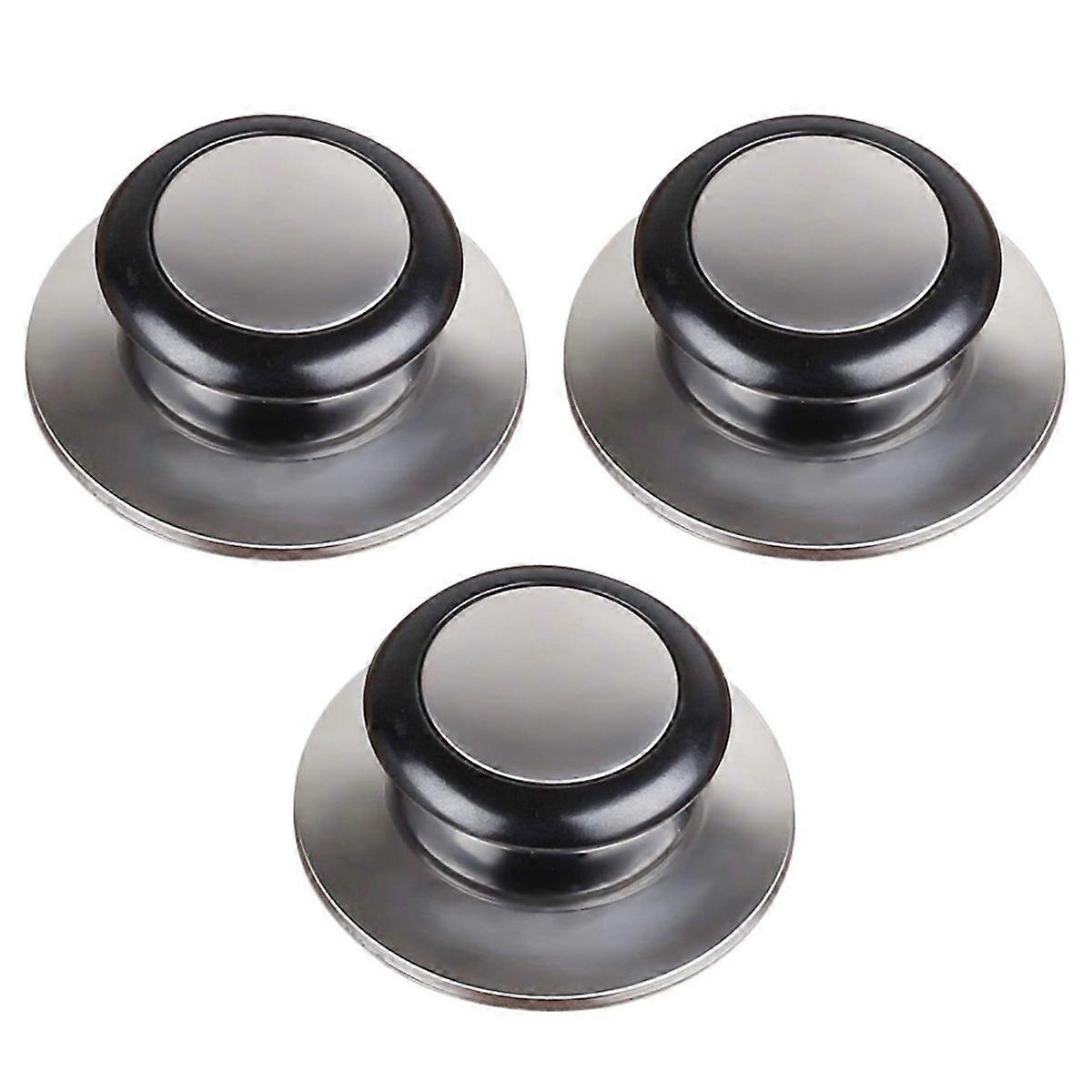 Heat-Resistant Universal Pan Lid Knobs Ergonomic Dishwasher-Safe
