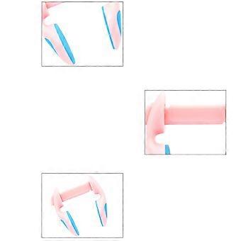Swimming Nose Clip for Adults 1 Box Silicone Nose Protector Rosy Color