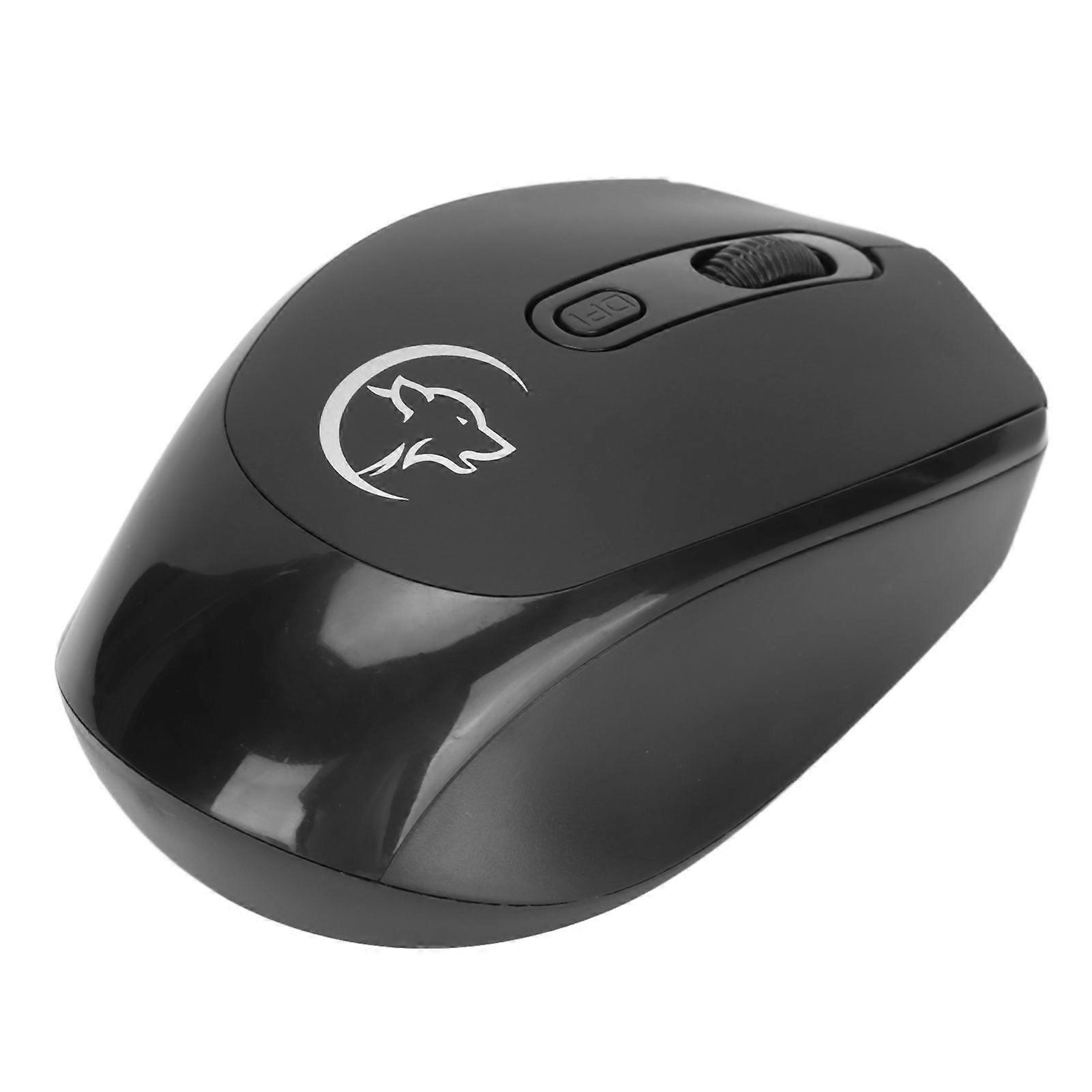 Silent Click Ergonomic Wireless Mouse Adjustable DPI