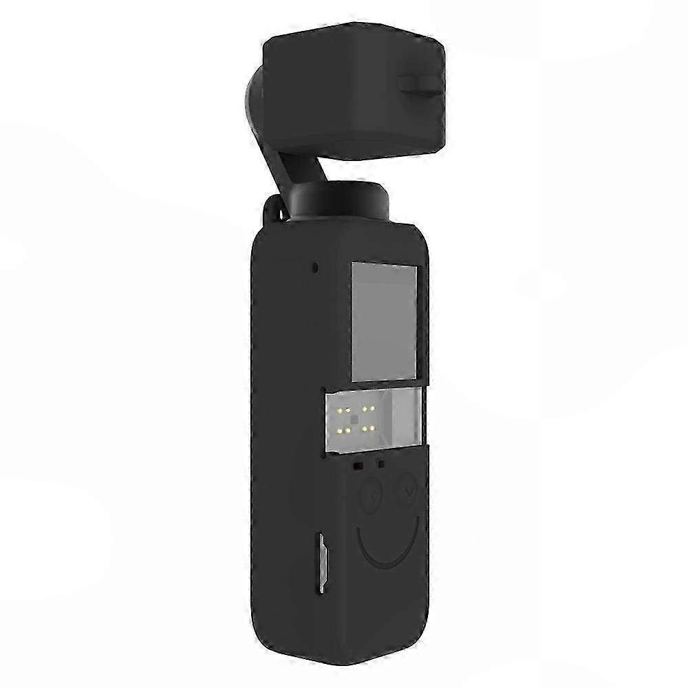 PU546B Silicone Case Set Compatible with Pocket 2 Gimbal Camera, Dust Proof Scratch Resistant Protector