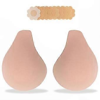 Nipple Covers Silicone for Women, Seamless Thin Reusable Pasties with Sticky Adhesive for Added Lift and Push Up