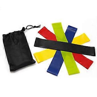 Élastiques de résistance pour exercices, adaptés aux femmes et aux hommes, marque Heldig, ensemble de 5 bandes de stretching.