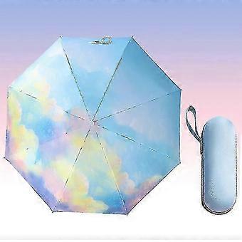 Windfester, kompakter Regenschirm mit UV-Schutz