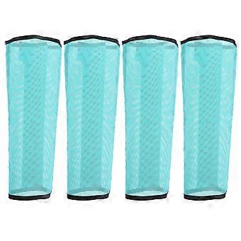 Fly Leg Guard Horse Mesh Fly Boots for Reduces Stomping 4Pcs Comfortable Mesh Material