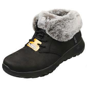 Skechers Slip-ins On The Go Joy Vegan Womens Fashion Shoes in Black Grey