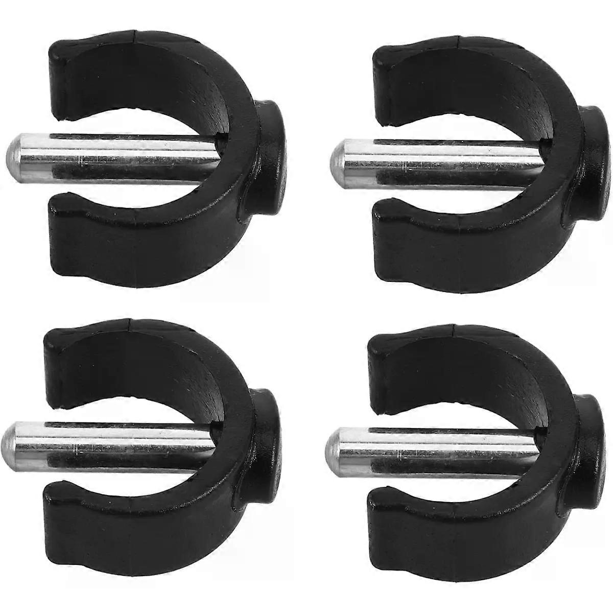 Accessory Set 4 Pcs C Shape Clamp Buckle ABS Steel