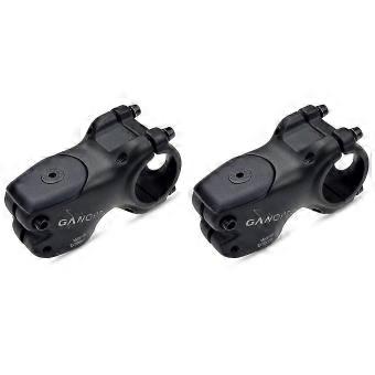 2x 0 Degree Bike Stem 31.8mm 50mm Rise Alloy Handlebar Stem for Mountain Road Track Bike