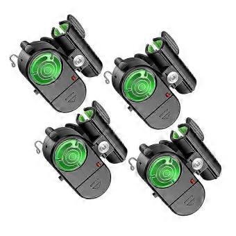 New 4pcs Fishing Bite Alarm, Sensitive Electronic Fishing Alarms Indicator, Sound Bite Alert Bell W