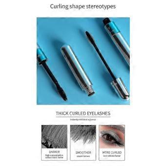 3Pcs 2 In 1 Vibely Mascara 5x Longer Waterproof Cosmetics For Natural Lengthening And Thickening No Clump New