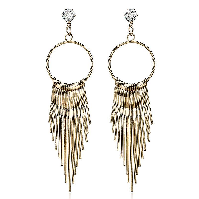 Long Dangle Hook Unique Earrings Cocktail Statement Gift