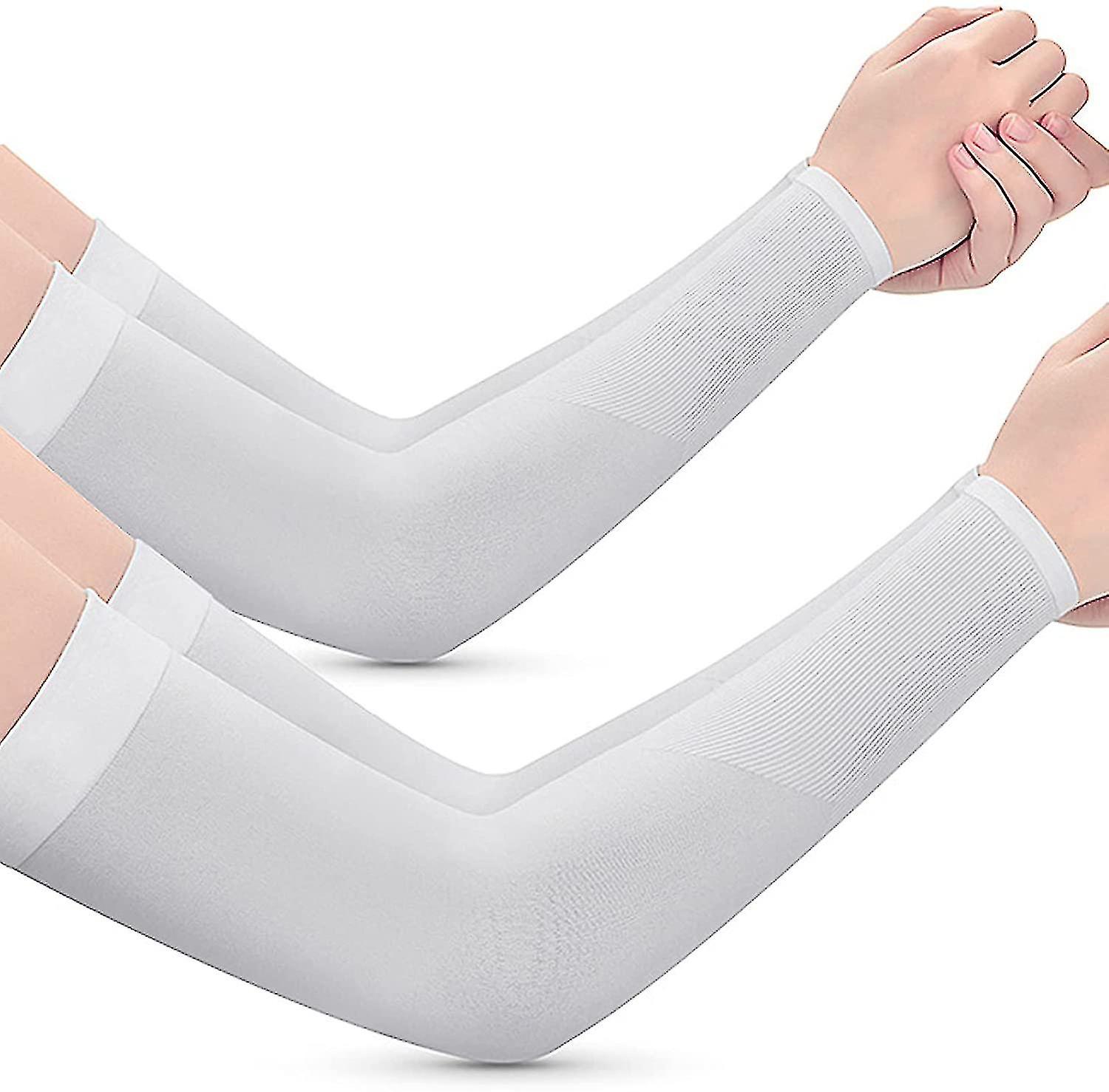 Uv Sun Protection Compression Arm Sleeves Tattoo Cover Up Cooling Athletic Sports Sleevegrey