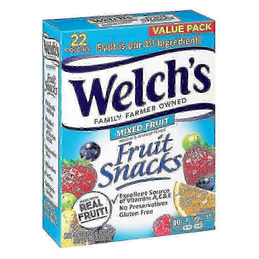 Welch's 混合水果零食超值装,22 包