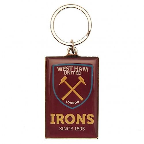 West Ham United FC Irons 1895 Keyring