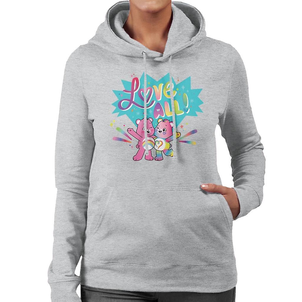 Care Bears Togetherness Bear Love All Women's Hooded Sweatshirt