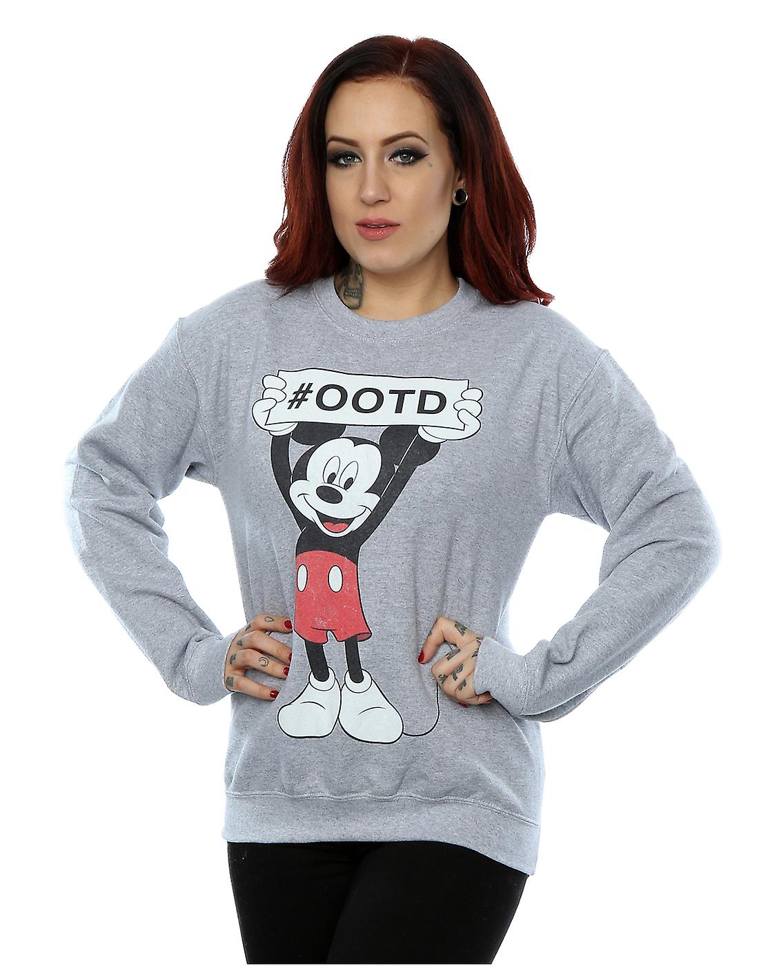 Disney Women's Mickey Mouse Outfit Of The Day Sweatshirt