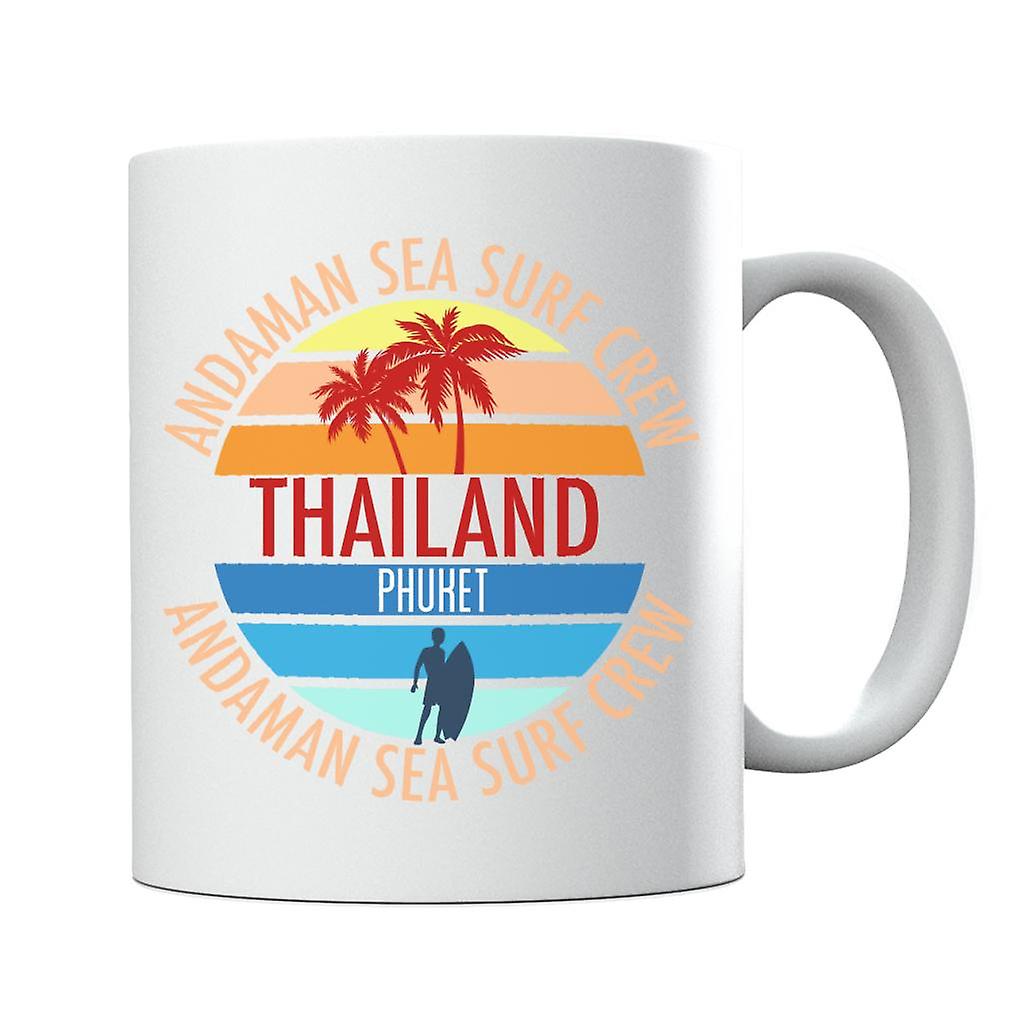 Phuket Surf Crew Retro Mug