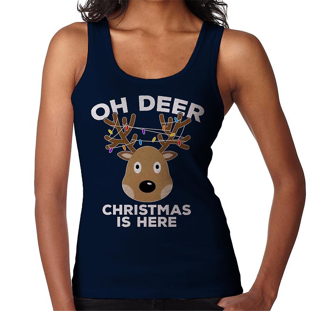 Oh Deer Natale è qui gilet donna