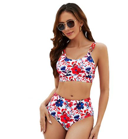 2023 Nouveau maillot de bain divis pour femmes Ins Sexy Leopard Print Slips Bikini Maillots de bain pour dames