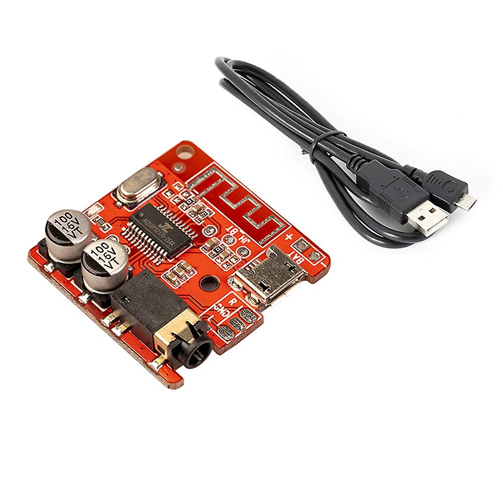 1set Bluetooth 5.0 Audio Receiver Module 3.5 Power Amplifier Audio Pcb Board