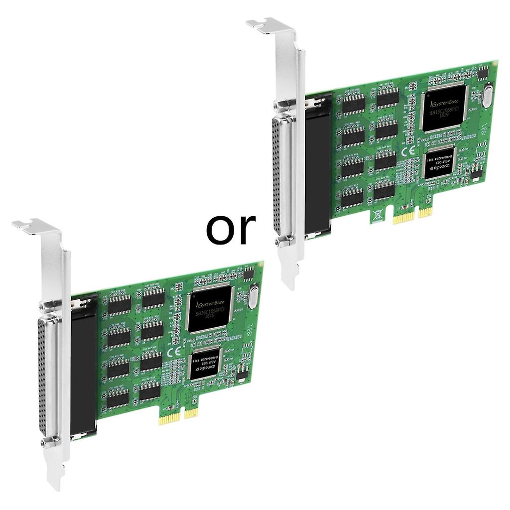 8 x PCIE Serial Expansion Card 16C1058 Chip PCI-E to DB9 RS232 COM Adapter