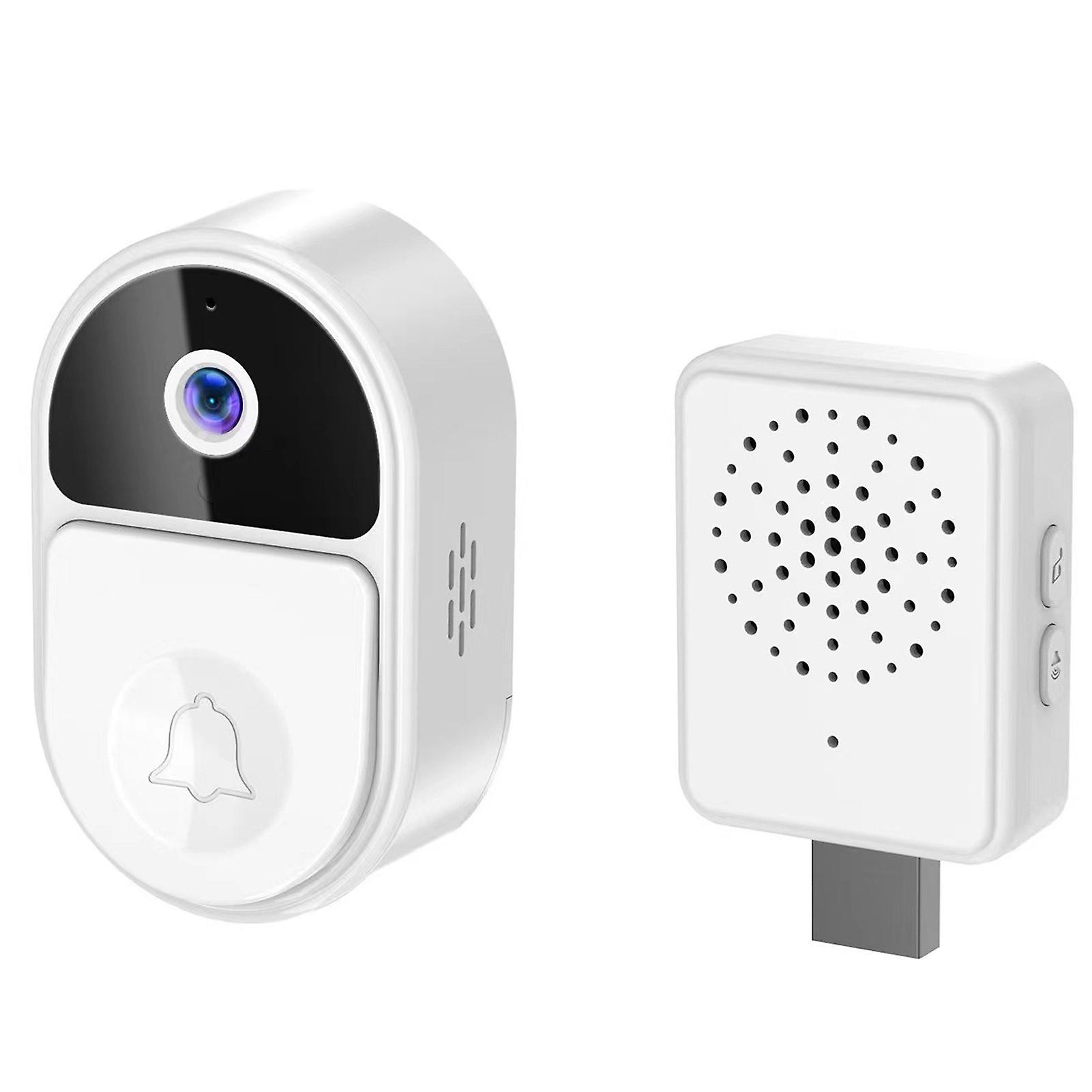 Intelligent Wifi Night Visible Doorbell Wireless Hd Wide-angle Doorbell For Home Safety