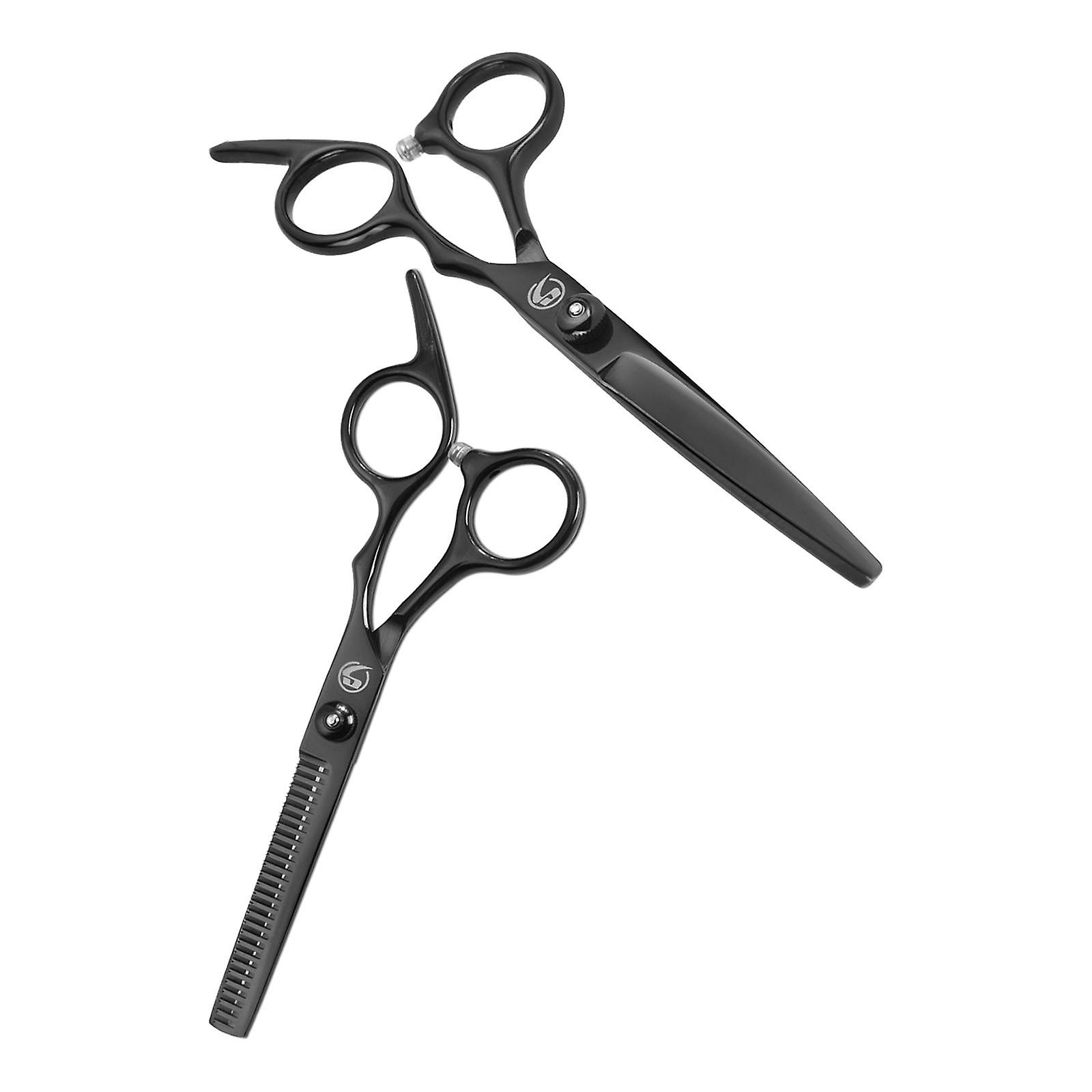 Hairdressing Scissors and Thinning Shears Comfortable Use Versatile 6.7 inch