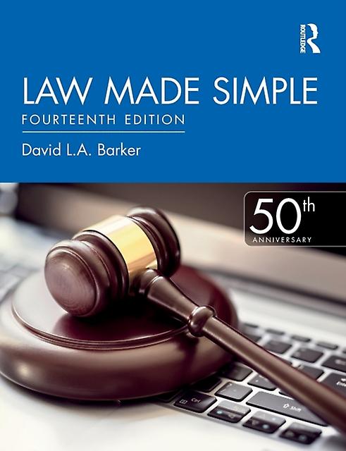 Law Made Simple by David L. A. Barker Paperback