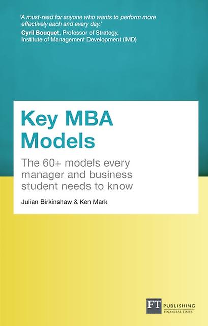 Key Mba Models Travel Edition by Ken Mark Paperback