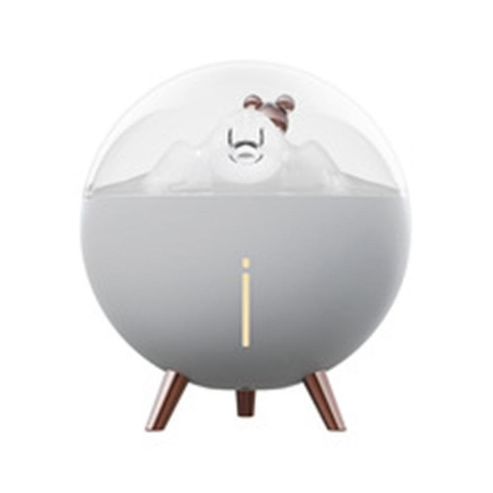 Humidifier Usb Charge 260mah Portable Essential Oil Diffuser Bear Car Purifier Anion Mist Maker
