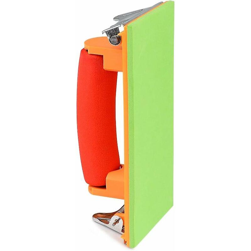 2pcs Hand Sander Sanders with Sponge Handle Sanding Block for Sandpaper